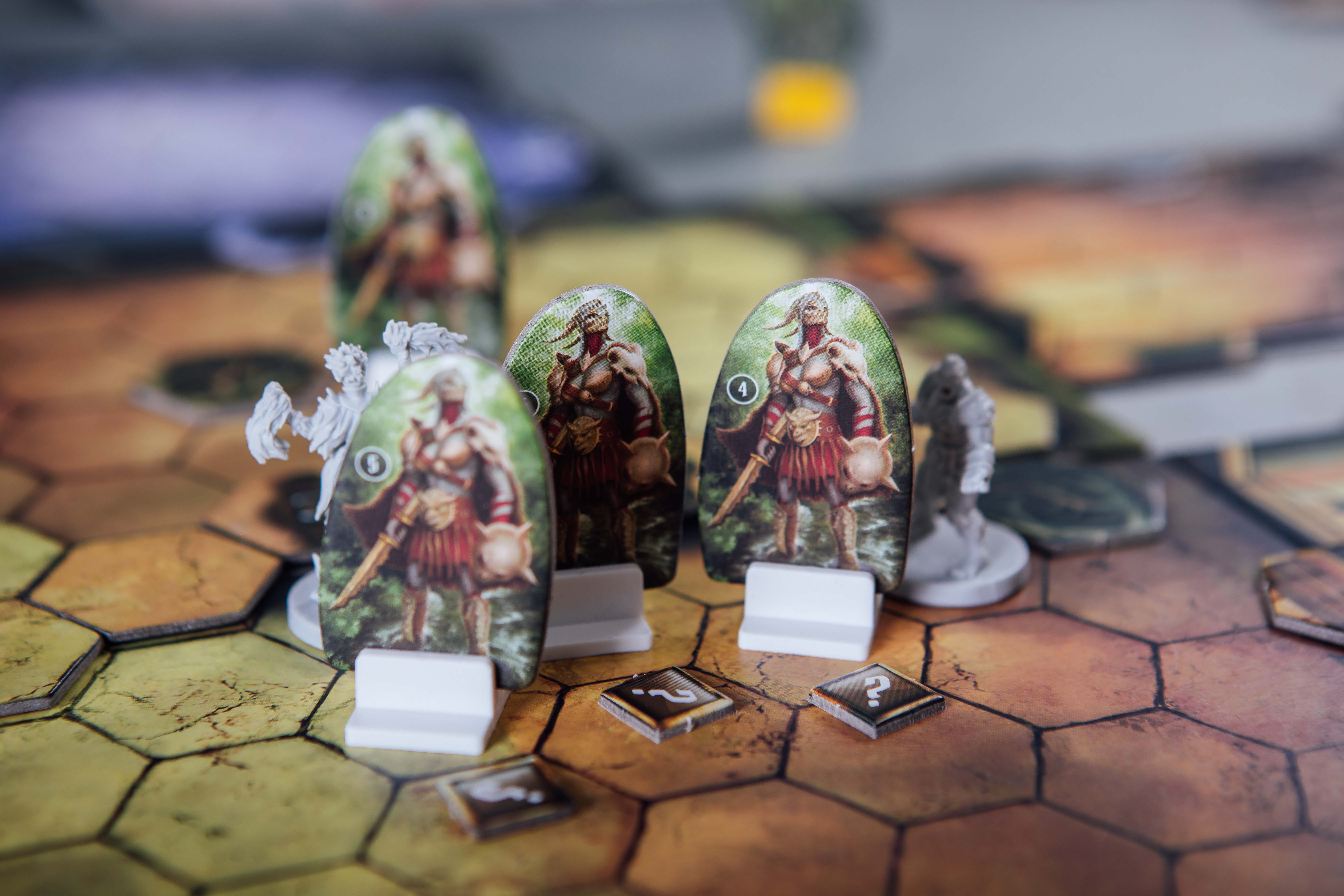Gloomhaven Inox Encampment getting into a fight