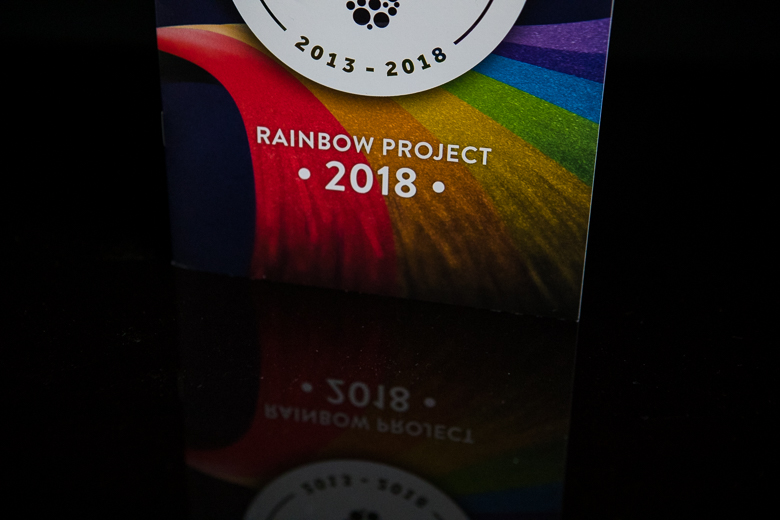 Rainbow Project 2018 header image beer menu